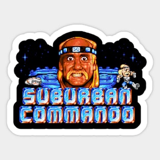 Suburban Commando Sticker